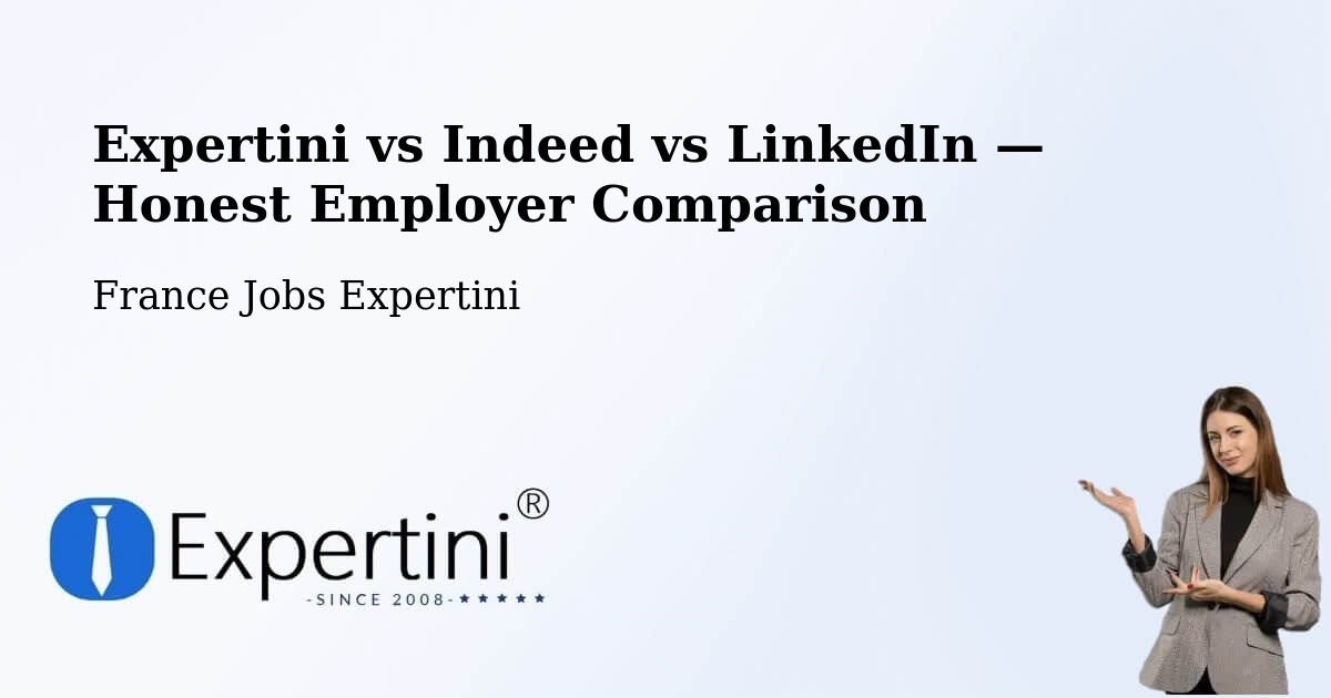 Expertini vs Indeed vs LinkedIn — Honest Employer Comparison Hédé Bazouges — Hédé Bazouges, France — Expertini
