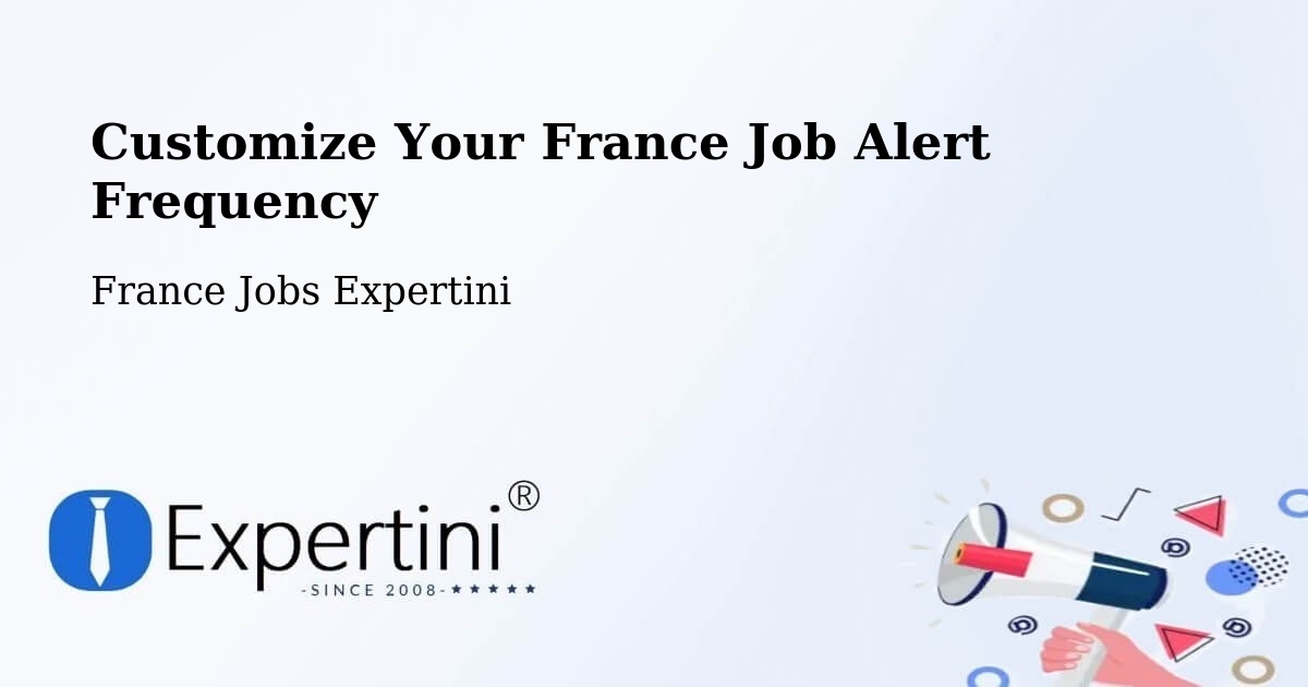 Job Alert Preferences – Hédé Bazouges - France Jobs Expertini